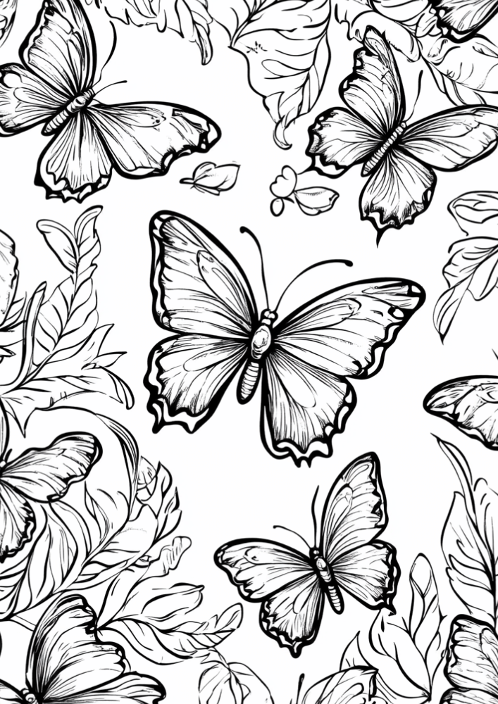 Schmetterling mit Märchenfee