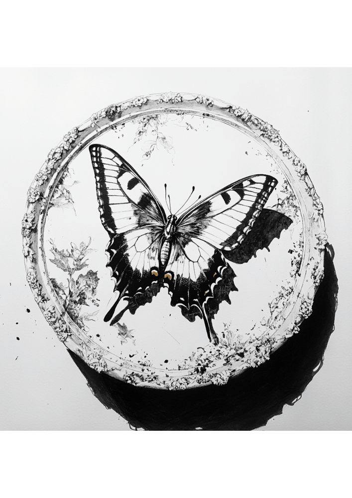 Schmetterling auf einer Blume