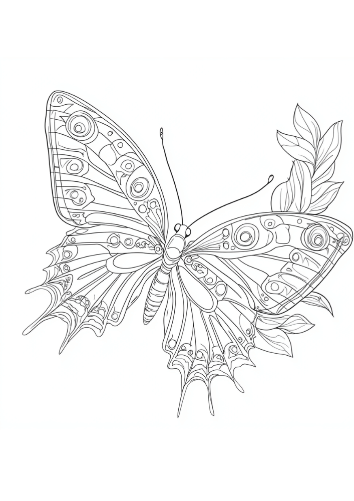 Schmetterling auf Blumenwiese